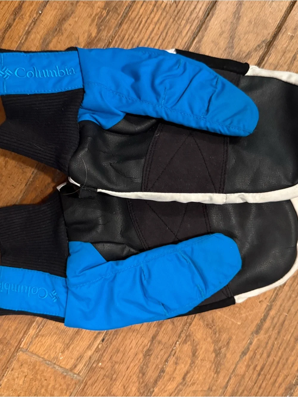 Columbia Women’s Blue & White Waterproof Skiing Mittens